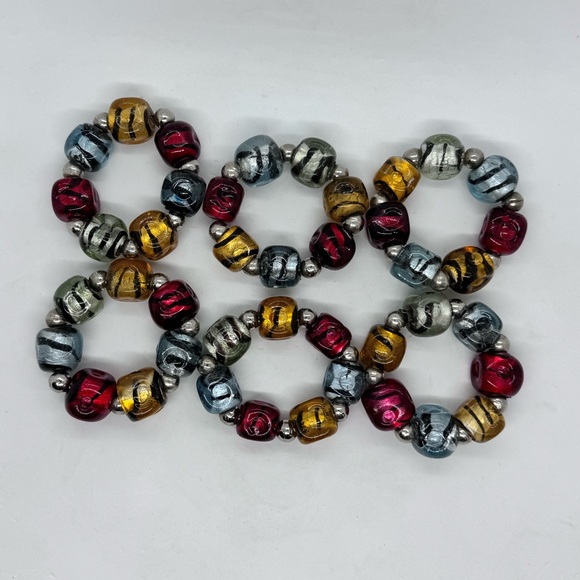 Pier 1 Imports Napkin Rings Set of 6 - Picture 6 of 6